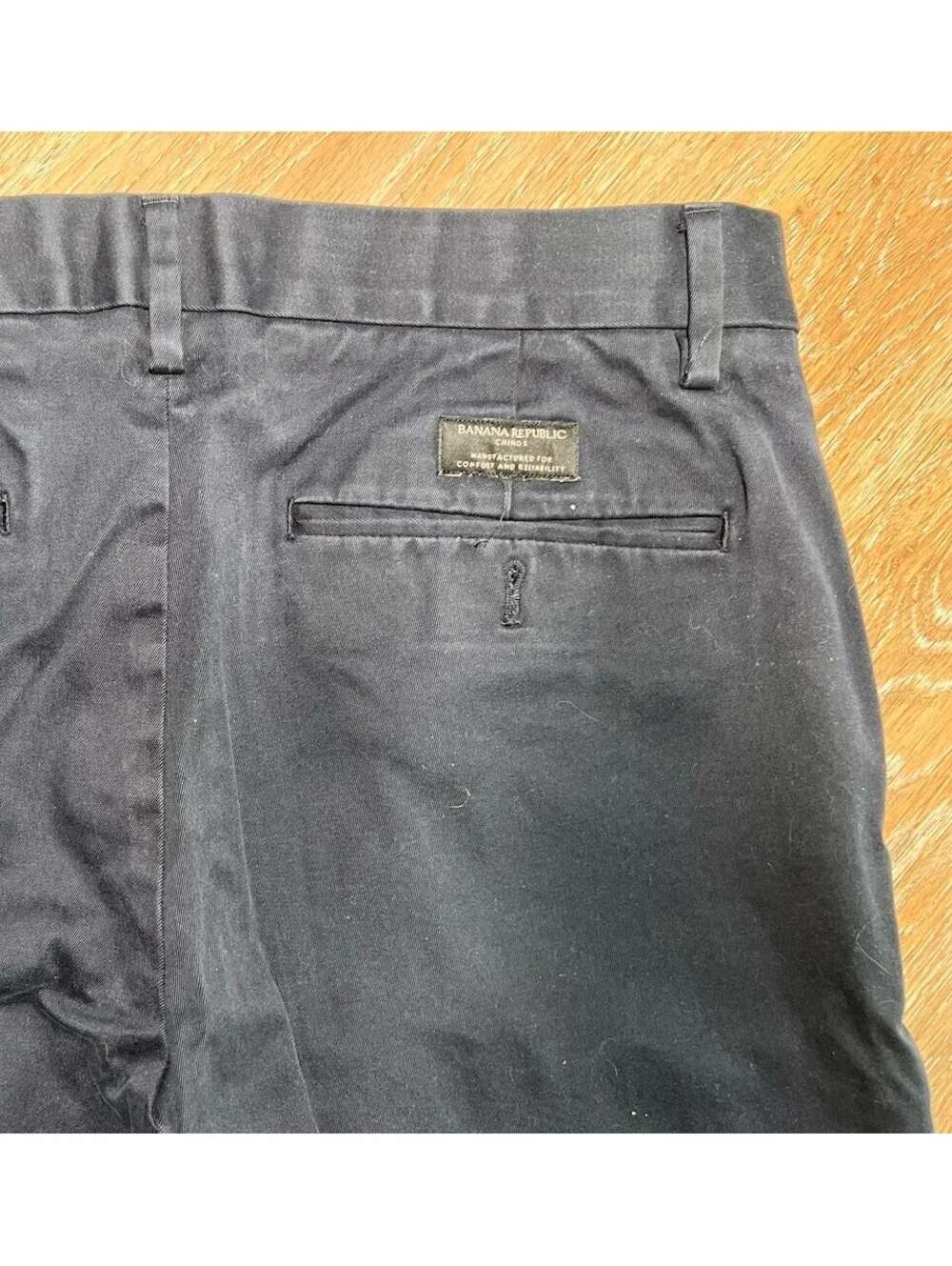 Banana Republic Aiden Chino Dress Pants 32x30  Navy Blue